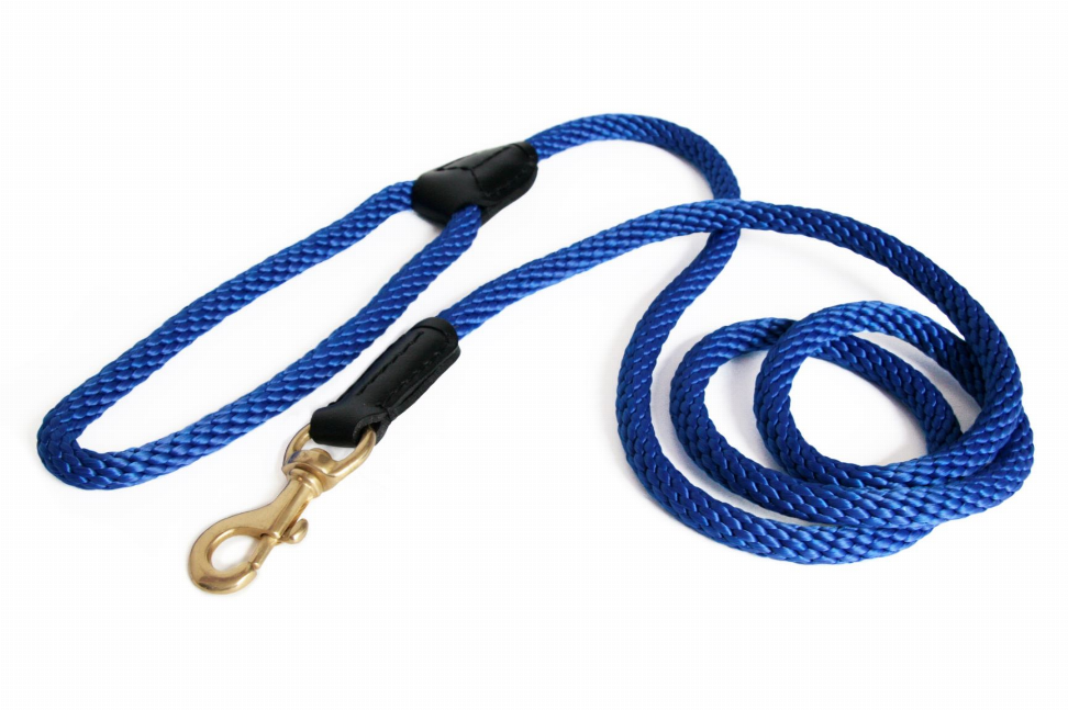 Rope and Leather Snap Lead