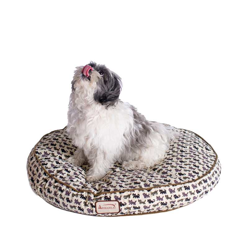 Dog Bed Polyfilled Pet Cushion Crate Mat Soft Pad