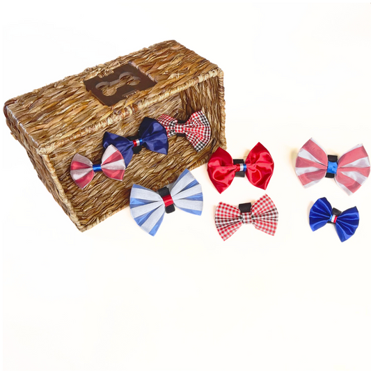 4th of July Bow Budget Bundle|Pets Ribbons