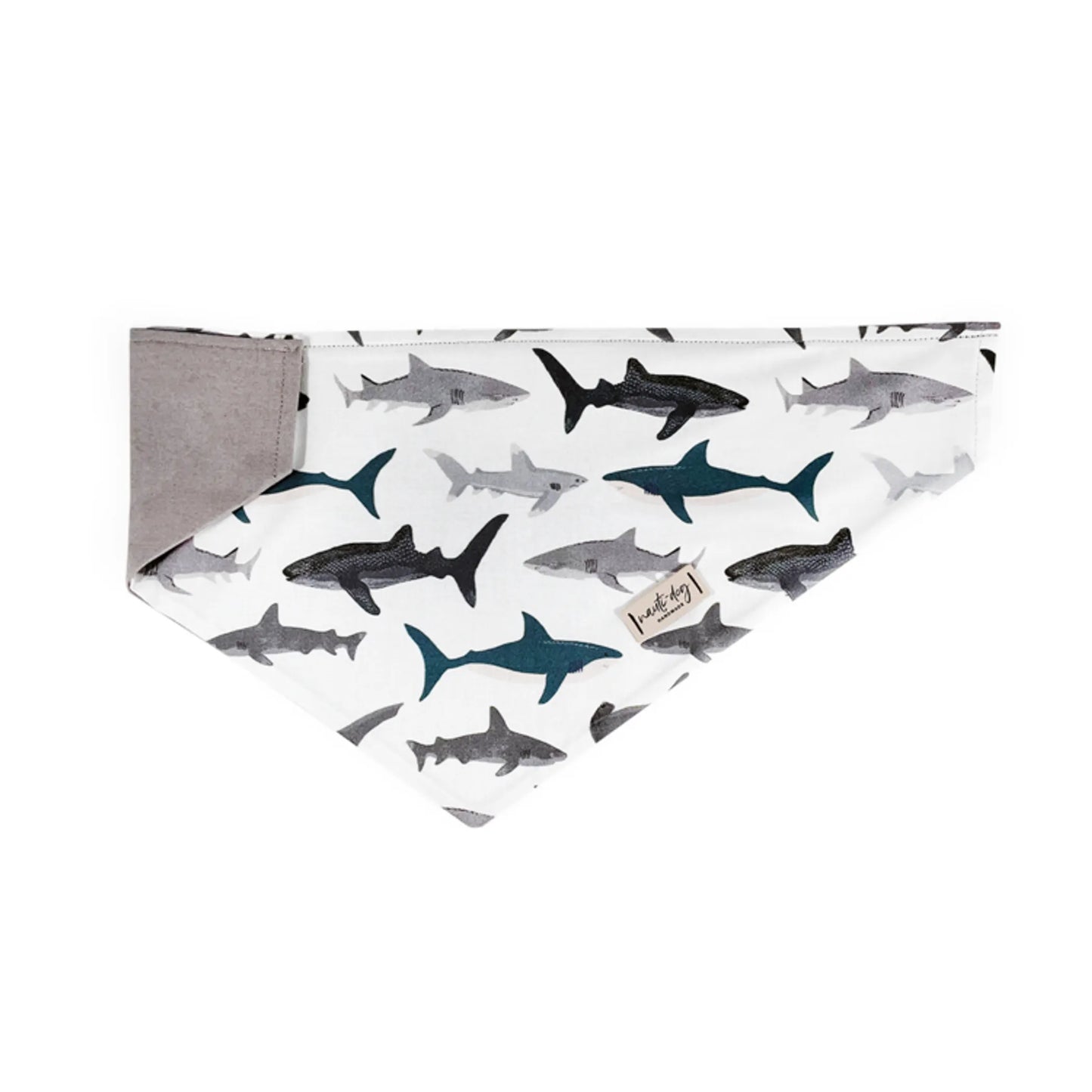 Shark! Over-the-collar Dog Bandana