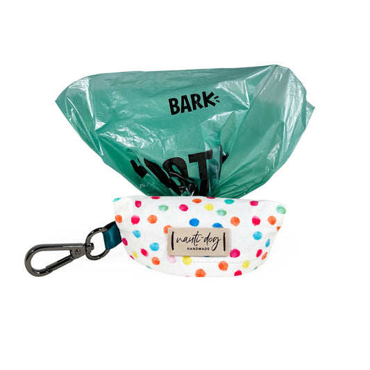 Celebration Birthday Rainbow Confetti Sprinkle Waste Dog Poop Bag Dispenser