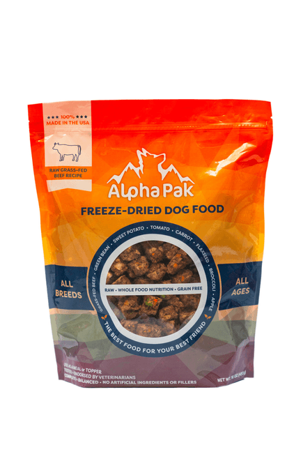 ALPHAPAK RAW FREEZE DRIED DOG FOOD 16 OZ - My Best Pet Life, LLC