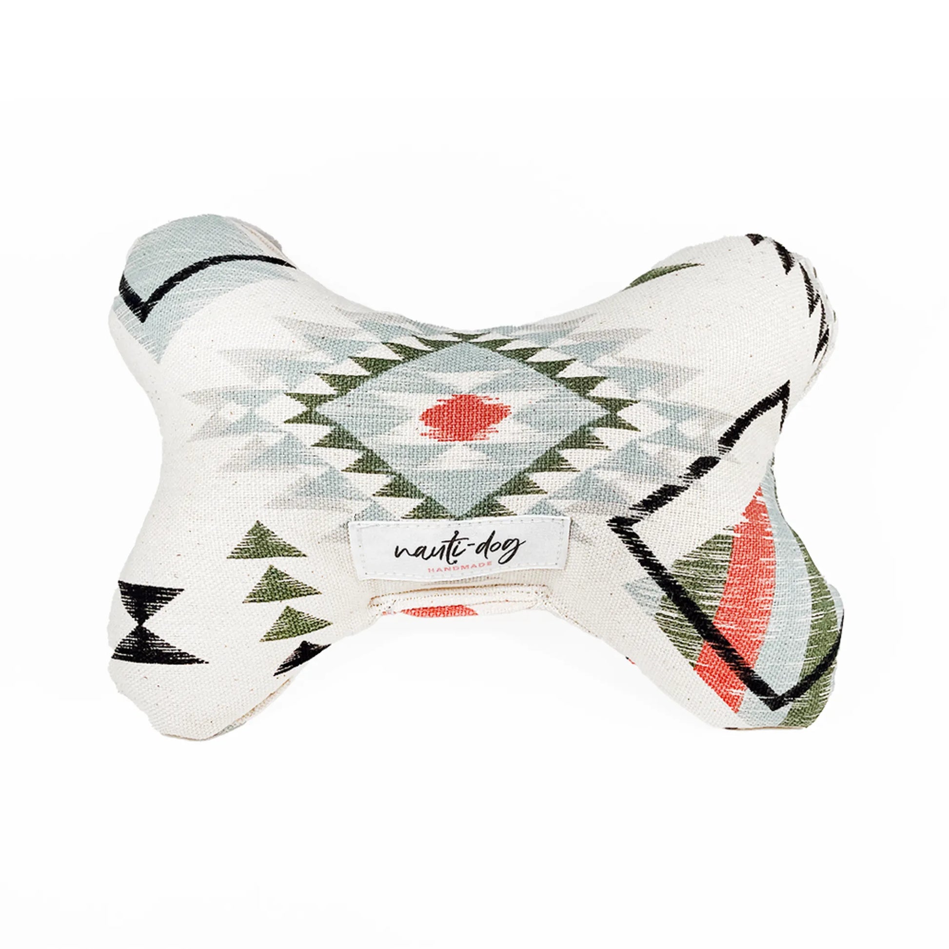 Aztec Southwestern Woven Stuffed Squeaker Wubby Dog Toy - My Best Pet Life, LLC