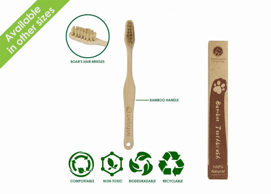 Eco-Friendly Bamboo Pet Toothbrush - My Best Pet Life, LLC