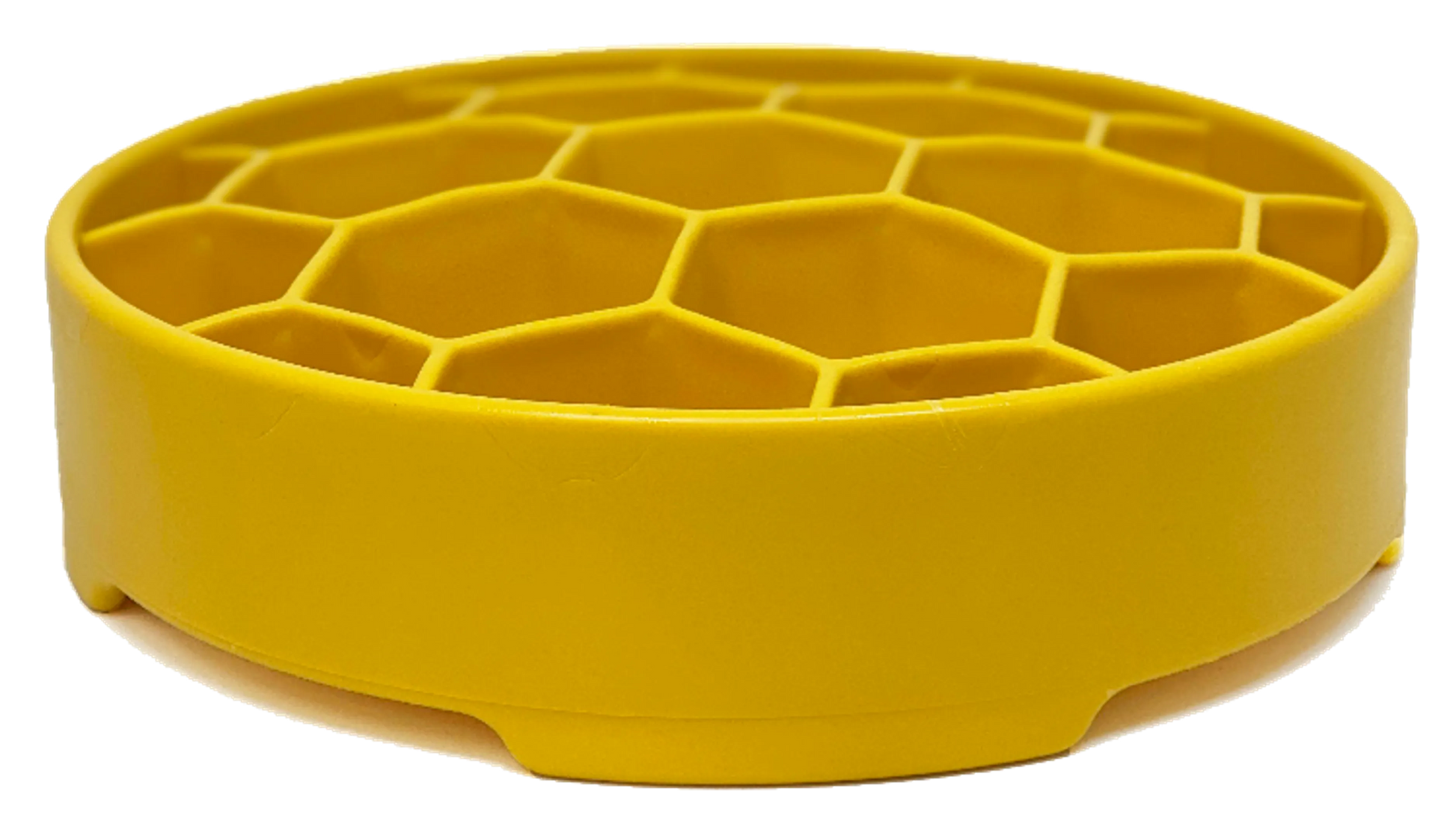Honeycomb Design eBowl Enrichment Slow Feeder Bowl for Dogs - My Best Pet Life, LLC