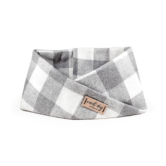 Sterling Flannel Winter Dog Scarf - My Best Pet Life, LLC