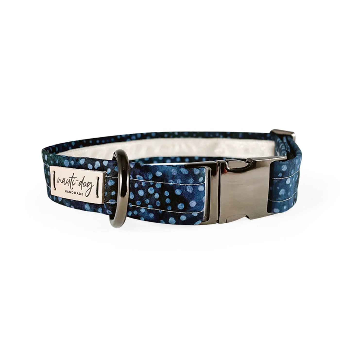 Trout Hand-dyed Batik Buckle & Martingale Dog Collar - My Best Pet Life, LLC