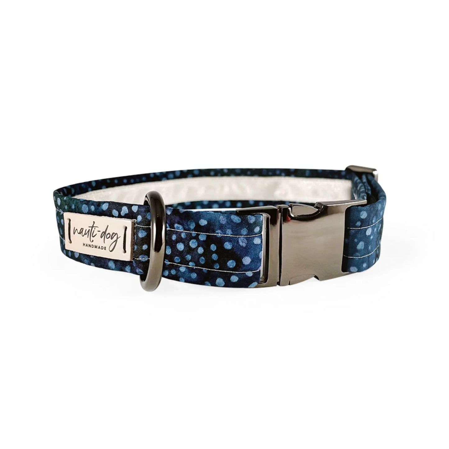 Trout Hand-dyed Batik Buckle & Martingale Dog Collar - My Best Pet Life, LLC