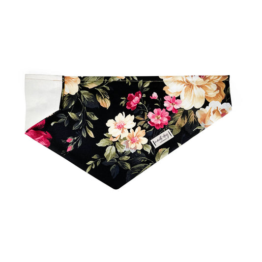 Victoria Vintage Victorian Floral Over-the-collar Dog Bandana - My Best Pet Life, LLC