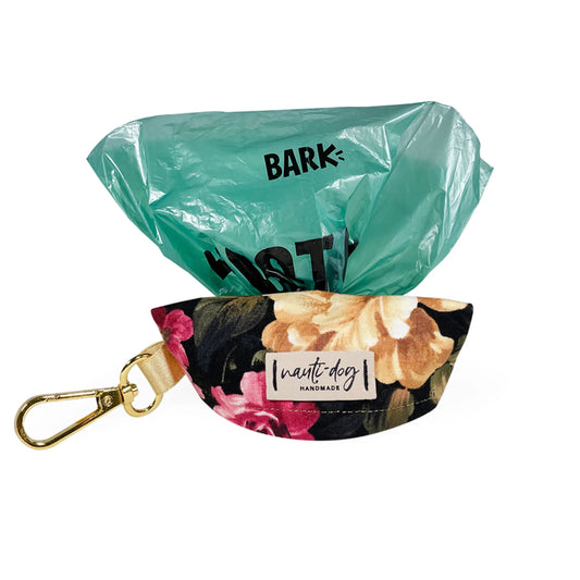 Victoria Vintage Victorian Floral Waste Dog Poop Bag Dispenser - My Best Pet Life, LLC