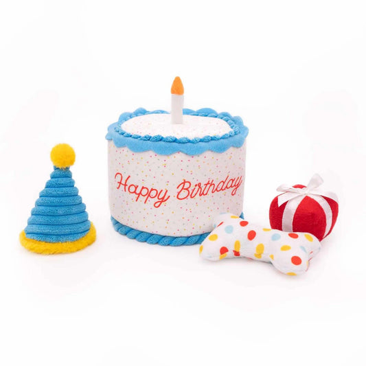 ZippyPaws Zippy Burrow(TM) - Birthday Cake - My Best Pet Life, LLC