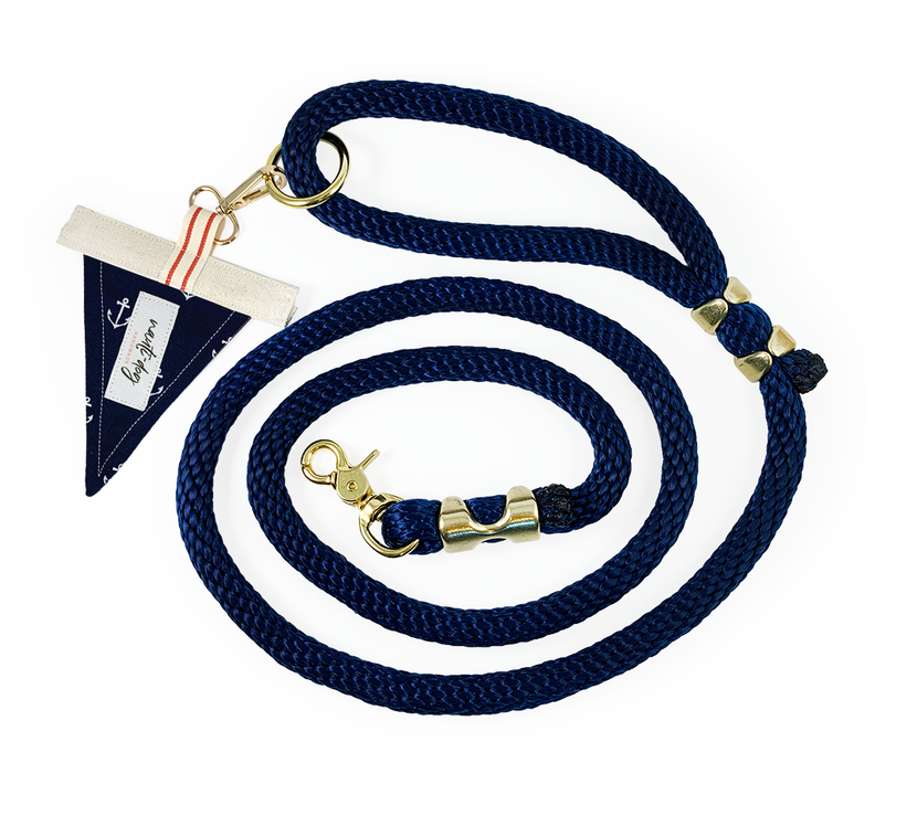 Anchors Away Premium Rope Dog Leash