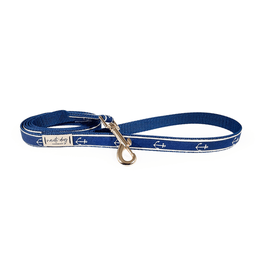 Anchors Away Ribbon Dog Leash - My Best Pet Life, LLC