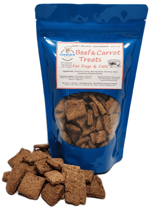 Beef & Carrot Treats - My Best Pet Life, LLC