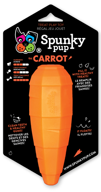 Carrot Dog Toy - My Best Pet Life, LLC