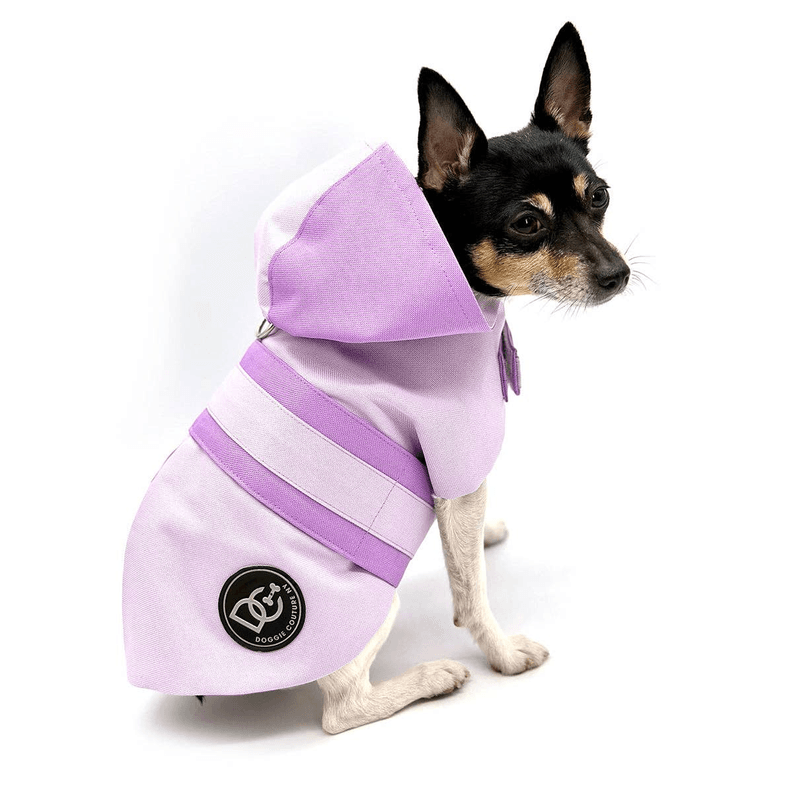 DCNY Sport Luxe Hooded Raincoat - My Best Pet Life, LLC