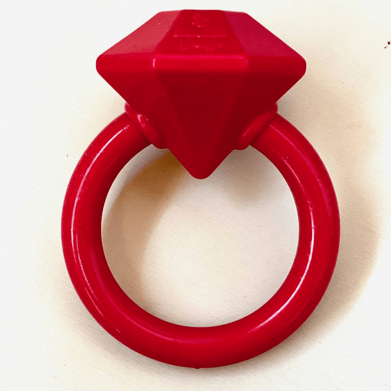 Diamond Ring Durable Teething Ring for Puppies and Aggressive Chewers - My Best Pet Life, LLC