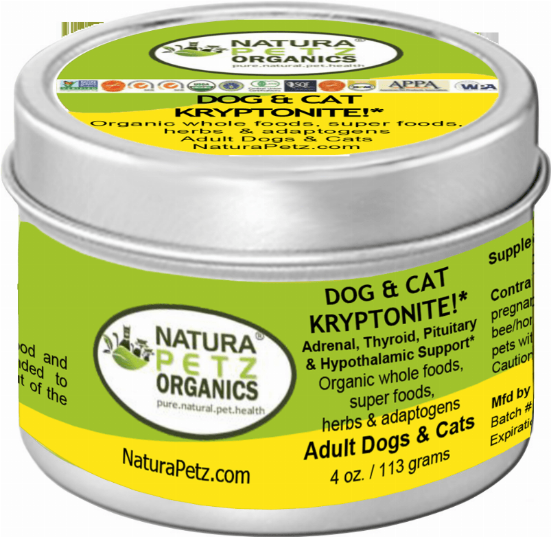 Dog And Cat Kryptonite Meal Topper - Adrenal, Thyroid, Pituitary & Hypothalamic Support* - My Best Pet Life