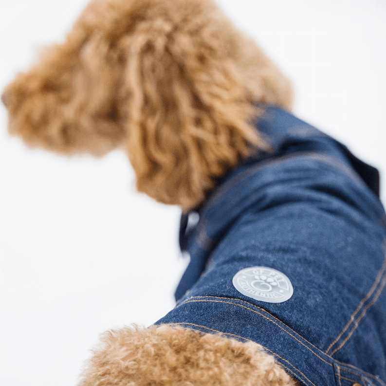 GF Pet Elasto-Fit Denim Dog Jacket - My Best Pet Life, LLC