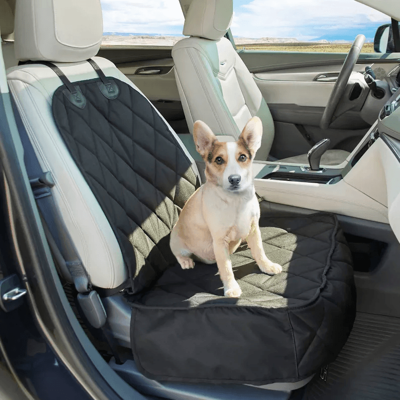 GOOPAWS Dog Front Car Seat Cover, Waterproof, Scratch Proof & Non Slip, Durable Pet Front Car Seat Cover for Trucks, SUV - My Best Pet Life, LLC