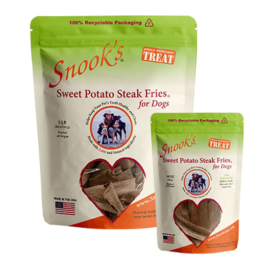 Sweet Potato Dog Steak Fries - Steak Fry shaped pieces - My Best Pet Life, LLC