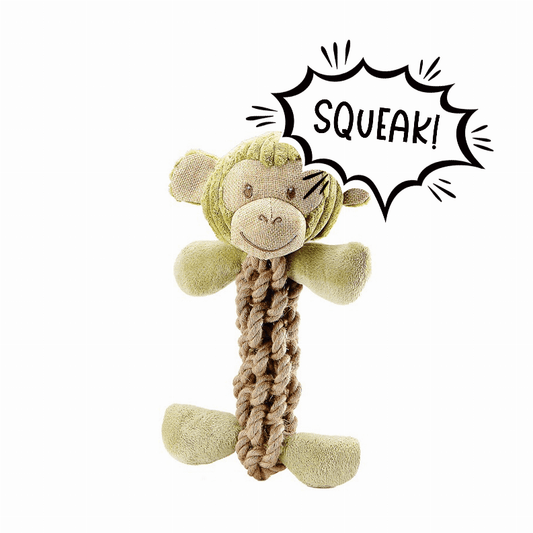 Tough Hemp Monkey Dog Toy - My Best Pet Life, LLC