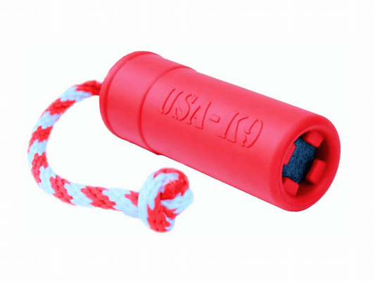 USA-K9 Firecracker Durable Rubber Floating Training Dummy Dog Toy - My Best Pet Life, LLC