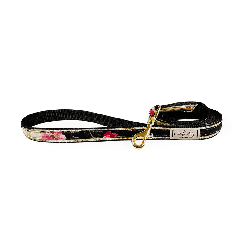 Victoria Floral Ribbon Leash - My Best Pet Life, LLC