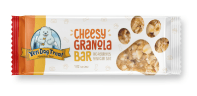 Yeti Cheesy Granola Bar Pet Treat - My Best Pet Life, LLC